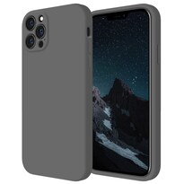 Funda De Silicona Firenova Para Iphone 12 Pro Max Space Grey - Venta Internacional.