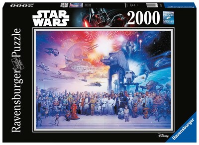 Foto 2 | Foto 2 | Rompecabezas Ravensburger Star Wars Universe 2000 Piezas - Venta Internacional.