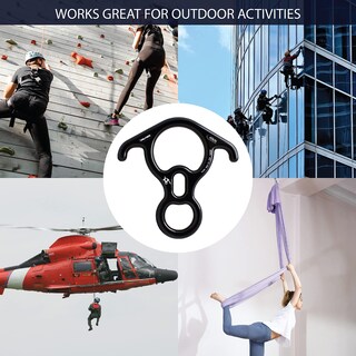 Foto 7 | Foto 7 | Terminal 8 De Aluminio Descender Fusion Climb Color Negro - Venta Internacional.