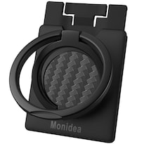 Soporte Para Anillo De Teléfono Monidea Carga Inalámbrica Negro Carbonita - Venta Internacional.