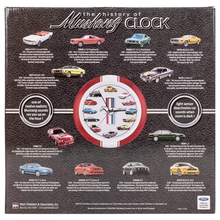 Foto 4 | Foto 4 | Reloj De Pared Mark Feldstein & Associates Historia Del Mustang - Venta Internacional.