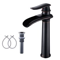 Grifo De Baño Ggstudy De Bronce Frotado Con Aceite De Una Sola Manija - Venta Internacional.