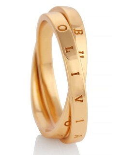 Foto 2 | Foto 2 | Anillo Olivia Burton Classics Objcor19a Chapado en Oro de 18k