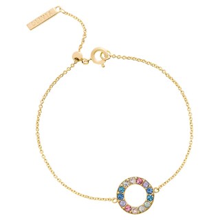 Foto 1 | Foto 1 | Pulsera Olivia Burton Rainbow Objrbb22 Chapa de Oro para Mujer