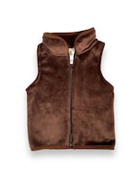 Chaleco Con Cierre Niña Niño Calientito Colores Varios