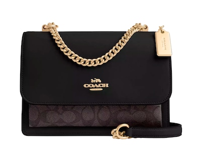 Foto 1 | Foto 1 | Bolsa Coach Klare Crossbody Bag Signature Canvas Cv978 Café