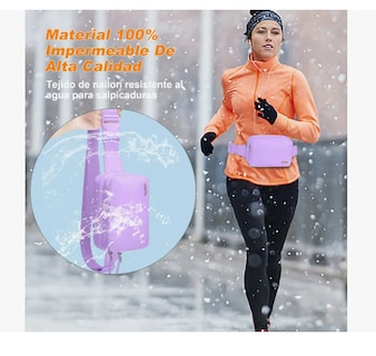 Foto 4 | Foto 4 | Cangurera Deportes Riñonera Gym Correr Audífonos Llaves