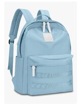 Mochilas Juvenil Estudiante Casual Con Compartimento Para Laptop Color Azul Acero