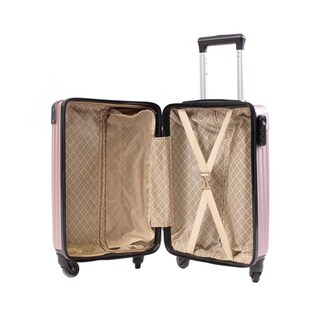 Foto 4 | Foto 4 | Maleta De Cabina Jon 5863 18'' Rosa Rosa