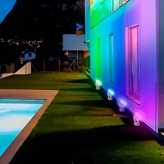 Foto 7 | Foto 7 | Estevez Proyector Led Exterior Gyros 18 Watts Acero Inoxidable 3000k Protección Ip67