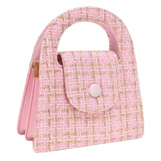 Foto 1 | Foto 1 | Bolso Para Dama Rosa Tejido Tweed Sintetico Valencia Nueva Imagen