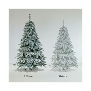 Foto 7 | Foto 7 | Arbol Navidad Nevado 2.10m Pino Navideño Ramas Escarchadas Jardimex