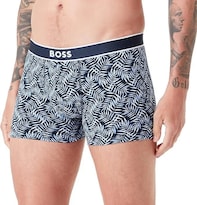 Boxer Trunk Hugo Boss 24 Print 1 Pack Algodón Comodo Para Hombre
