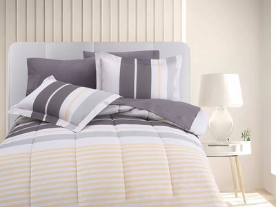 Foto 1 | Foto 1 | Set De Edredón Con Fundas Decorativas Dalfiori Hansa Queen Size