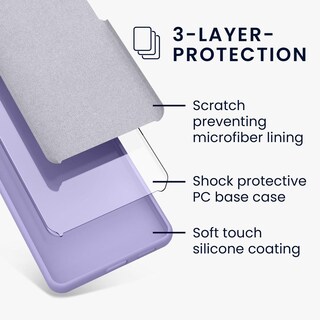 Foto 4 | Foto 4 | Kwmobile Carcasa Compatible Con Google Pixel 8a Funda - Case Tpu Y Silicona Antigolpes - Apto Carga