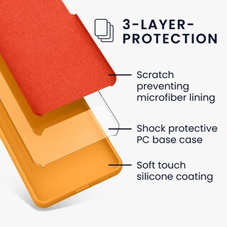 Foto 4 | Foto 4 | Kwmobile Carcasa Compatible Con Google Pixel 8a Funda - Case Tpu Y Silicona Antigolpes - Apto Carga