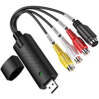 Carywon Capturadora De Video Usb 2.0 Captura De Video Y Audio Con Cable De Transferencia Usb 2.0 Vh