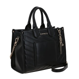 Foto 6 | Foto 6 | Satchel Negro Gorett Colección Camila