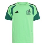 Playera Tiro Selección Nacional De México 26 Para Niños Adidas Verde Niños