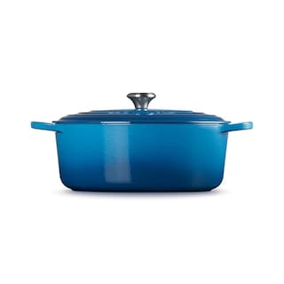 Foto 4 | Foto 4 | Le Creuset Horno Holandés Ovalado De Hierro Fundido Esmaltado 8 Cuartos De Galón Marsella