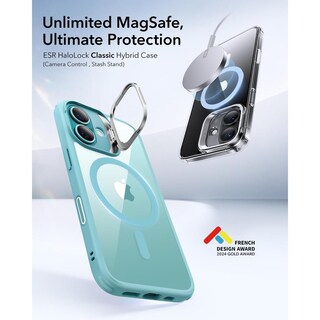 Foto 8 | Foto 8 | Esr - Funda Para Iphone 16 Botón De Control De Cámara Compatible Con Magsafe Protección De Grado M