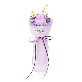 Foto 1 | Foto 1 | Robotime Armable 3d Ramo De Rosa Morada