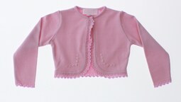 Suéter Para Niña Chicos Olé 4023 Rosa Elegante Con Detalle