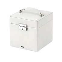 ''alhajeros Joyero De 3 Capas Cajas De Exhibición De Joyería Blanco ''