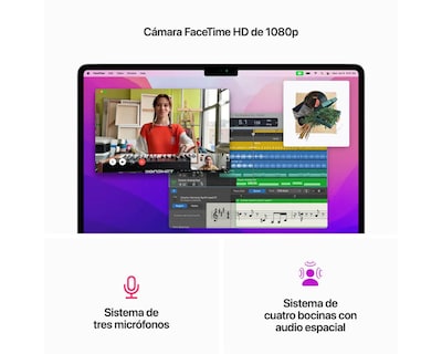 Foto 6 | Foto 6 | Laptop Apple Macbook Air 13 Chip M2 512 Gb Ssd Gris Espacial