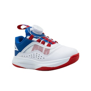 Foto 1 | Foto 1 | Tenis Basket Para Niño Pirma Color Blanco Azul Ajuste Botón Blanco