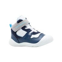 Tenis Para Niño Bubble Gummers Casual Blanco Marino 12-17 Azul Marino