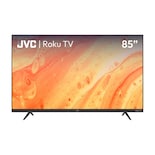 Televisión Pantalla 85 Pulgadas Jvc Frameless Roku Tv 4k Uhd Si85urf