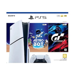 Foto 1 | Foto 1 | Consola Playstation5 con Lector de Disco Juegos Físicos Astro Bot/Gran Turismo7