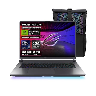 Foto 1 | Foto 1 | Laptop Asus Rog Strix G18 Rtx 5070 Intel Core Ultra 9 32 Gb 2tb Ssd 18'' Fhd 144hz + Copilot Negra