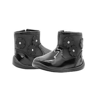 Foto 3 | Foto 3 | Botin Invierno Para Niña Charol Negro Calientita Ninos 12-17.5 Negro