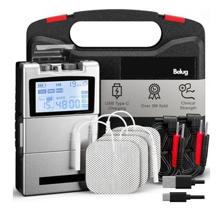 Foto 1 | Foto 1 | Masajeador Eléctrico Belug Recargable Estimulador Músculo 36 Modos Negro