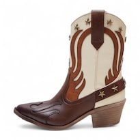 Botas Vaqueras Golden Shoes 8065 Moka Late Vaqueras