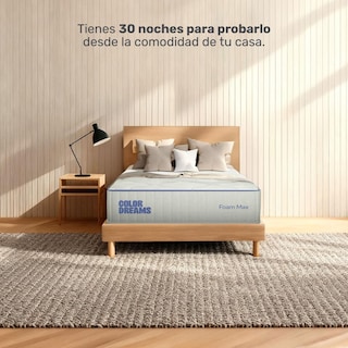 Foto 3 | Foto 3 | Colchón Individual Color Dreams Memory Foam