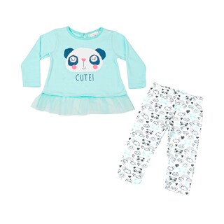 Foto 1 | Foto 1 | Conjunto Bebe Niña Panda Cute
