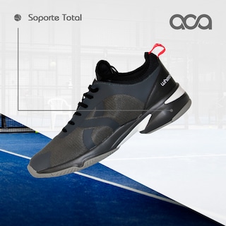 Foto 4 | Foto 4 | Tenis para Pádel Aca Atrium Negros con Gris