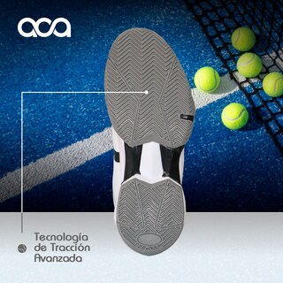 Foto 2 | Foto 2 | Tenis para Pádel Aca Atrium Blanco con Gris