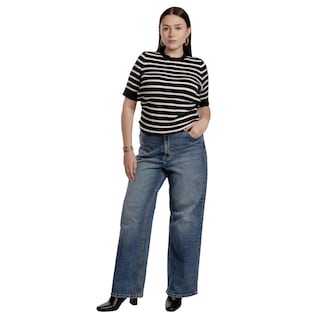 Foto 1 | Foto 1 | Pantalón Wide Leg Curvy Balam Bl7175 Azul Oscuro