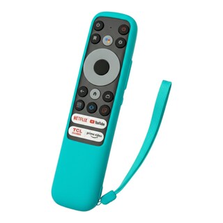 Foto 2 | Foto 2 | Funda Silicona Para Control Tcl Android Rc902nfmr1 Turquesa