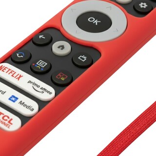 Foto 2 | Foto 2 | Funda De Silicona Para Control Tcl Rc902v Mini-led Rojo