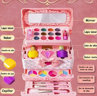 Foto 2 | Foto 2 | Set de Maquillaje Xtellar Lavable para Niñas