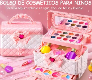 Foto 4 | Foto 4 | Set de Maquillaje Xtellar Lavable para Niñas