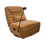 Sillón Mecedora Bossa Reclinable Giratorio 360° con Porta Celular