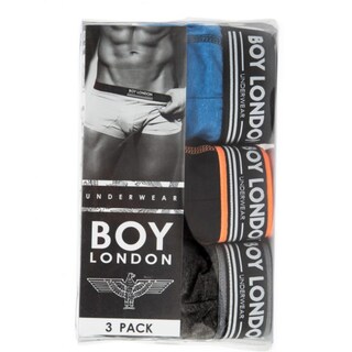 Foto 2 | Foto 2 | 3 Pz Boxers De Algodón Para Hombre Set Transpirable Suave Ligero Boy London