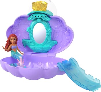 Foto 4 | Foto 4 | Sorpresa De Baño Toy Mattel Con Diseño De Princesa Y Sirena De Disney Con Concha - Venta Internacional.