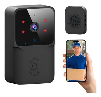Foto 1 | Foto 1 | Cámara De Timbre De Vídeo Inalámbrica Timbre Inteligente